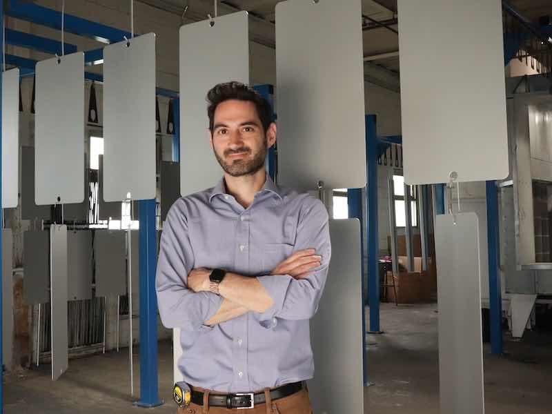 Rubin says Testrite now offers contract powder coating services to other manufacturers.