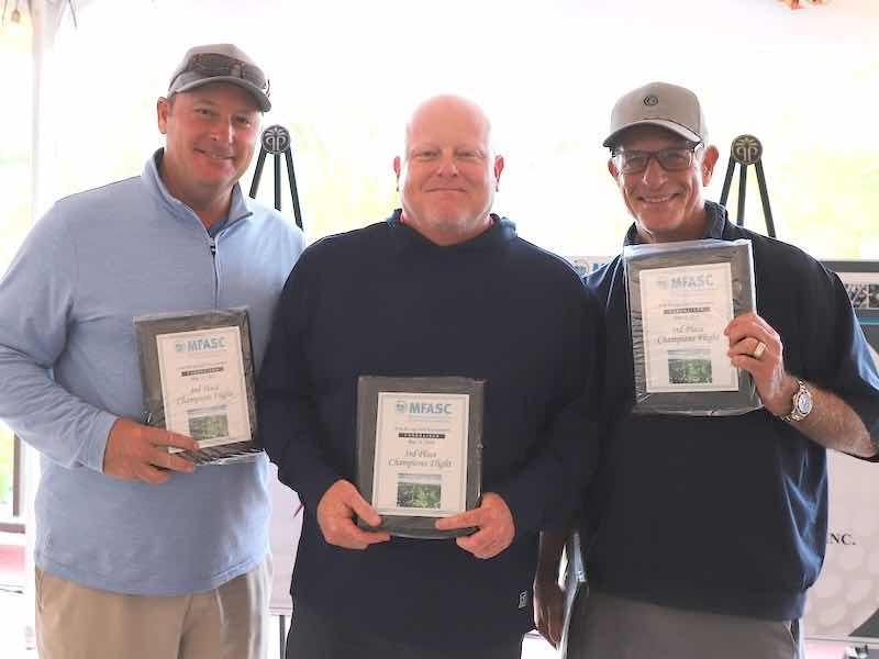 3rd Place Team: Daryl Tusa, Dan Rose, Mark Loftus, and Mike Osborne