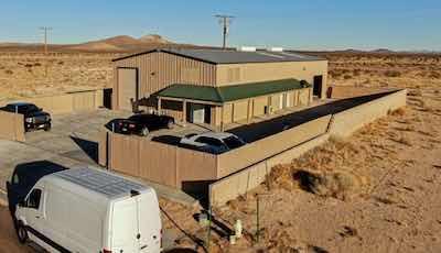 Padron Metal Finishing in California City, about 100 miles north of Los Angeles.