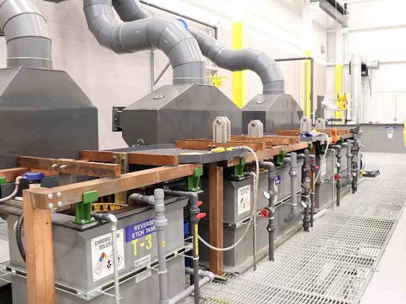 hard chrome plating line