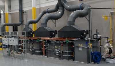 chrome plating line