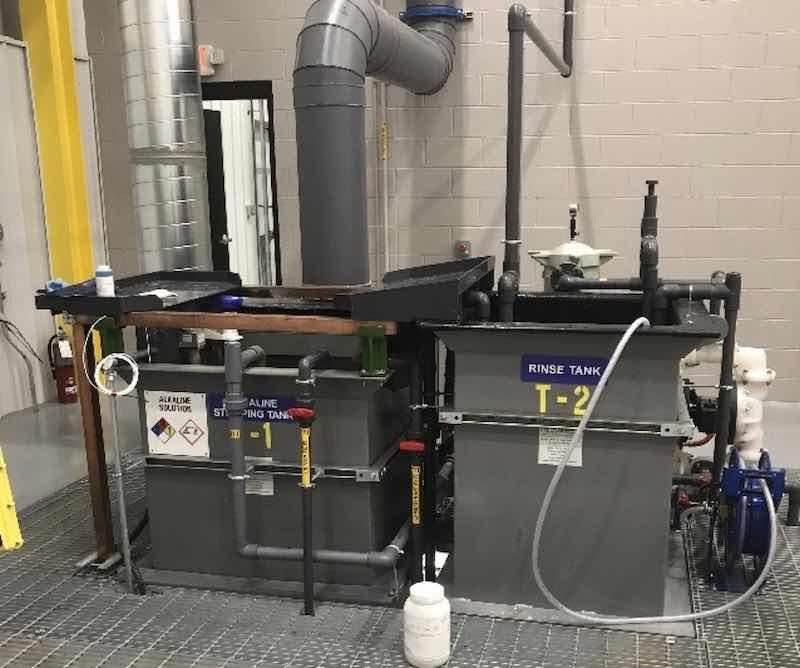 A modern stripping operation.