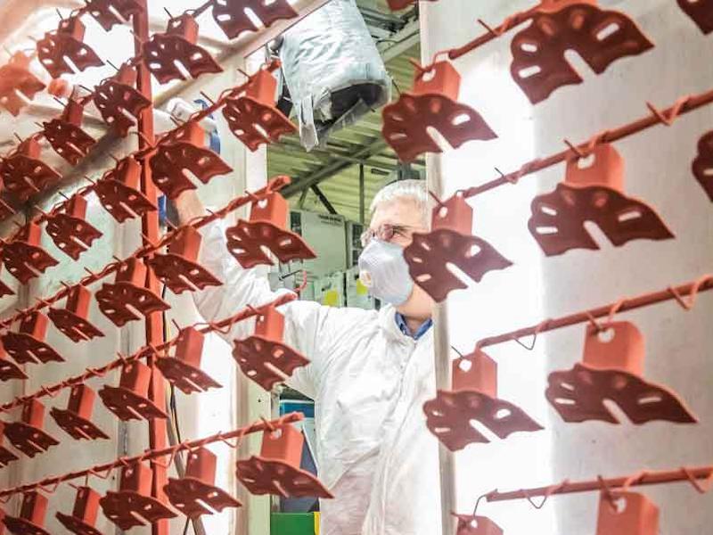PBZ and its subsidiary, Keystone Koating, built three powder coating lines.