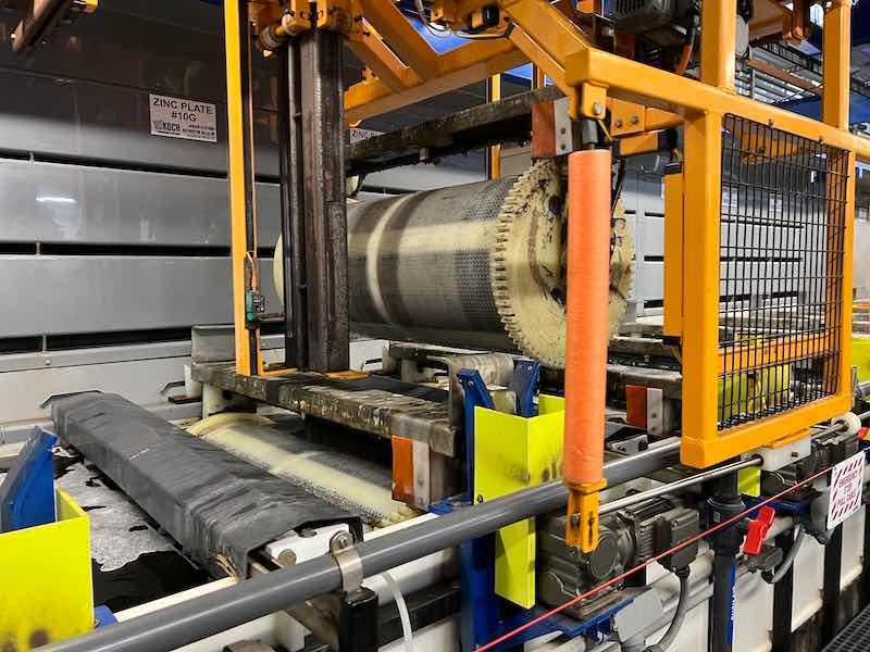 The new barrel line and refurbished one join a long list of projects that have been taking place at Professional Plating.