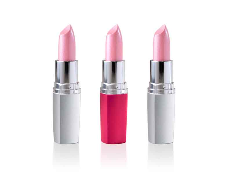 3 tubes of lipstick