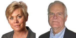 Dr. Mary Jude Runge and Larry Chesterfield