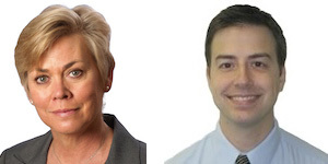Dr. Runge and Aaron Pomis
