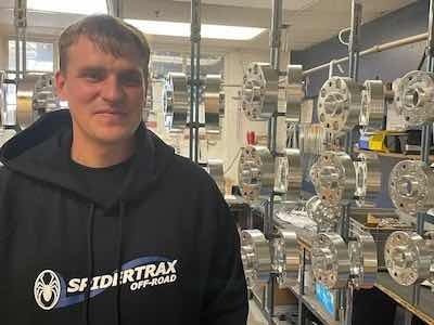 Jeremy is one of the employees at Specialty Plating who has enjoyed a second chanve working at the shop.