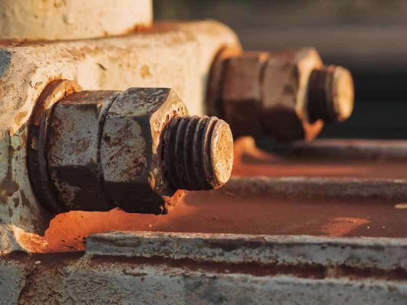 rusted screws
