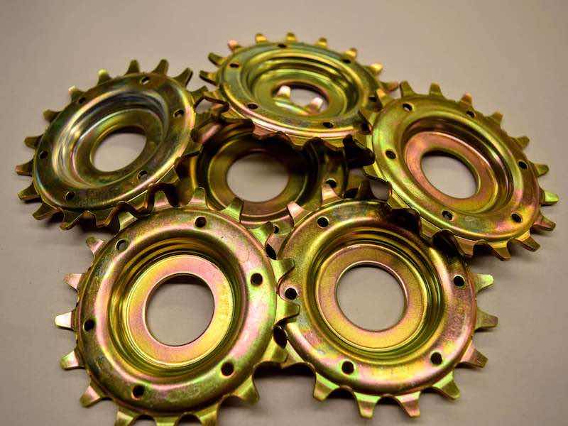 YELLOW ZINC PLATING