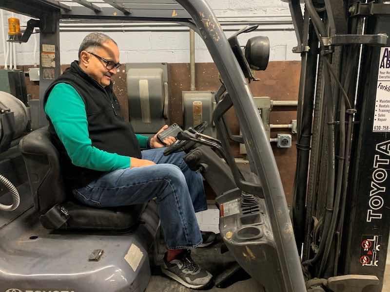 If need be, Patel is ready to move product at Techevon headquarters.