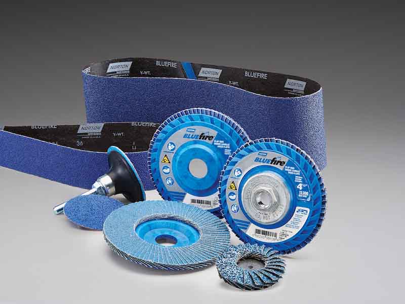 photos of several abrasives