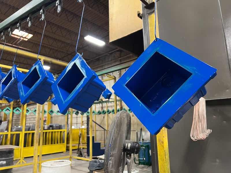 Tri-State Fabricators is now getting quotes and engineering a new dual-coat finishing line that can handle wet paint or powder coating. 