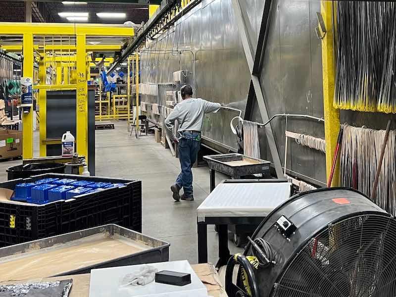 Tri-State Fabricators added a finishing line to help become a full-service provider for their customers, including wet paint and powder coating operations.