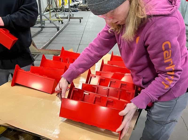 The company soon became one of the premier contract manufacturers in the Midwest, and its paint and powder coating line has played a huge role in that growth.