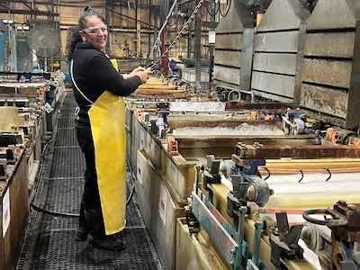 UniMetal Surface Finishing, which boasts itself as one of the largest finishing and plating operations on the East Coast, with two facilities of 160,000 square feet of space and about 130 employees.