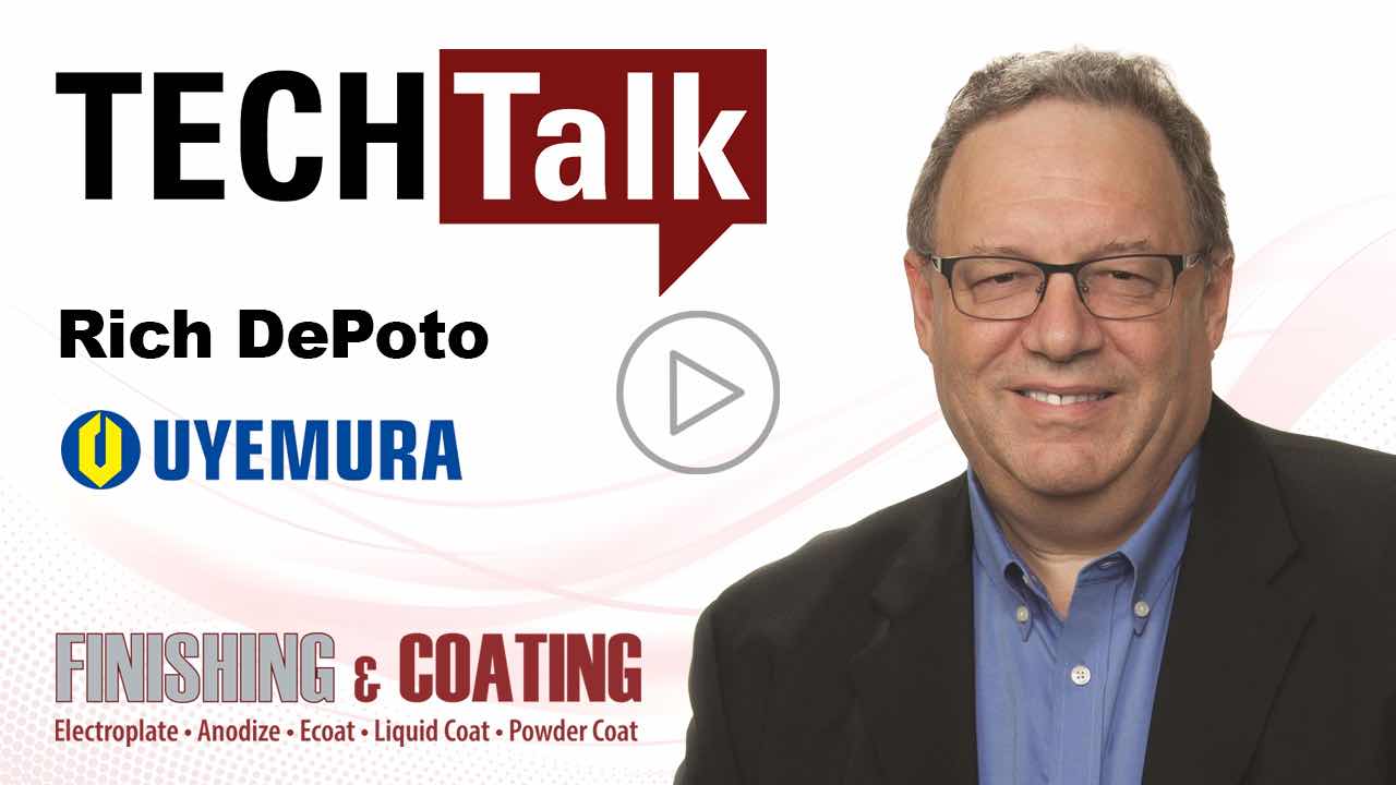 TechTalk: Rich DePoto, Uyemura on Silver Graphite Dispersion Coatings