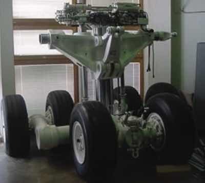 Main landing gear.