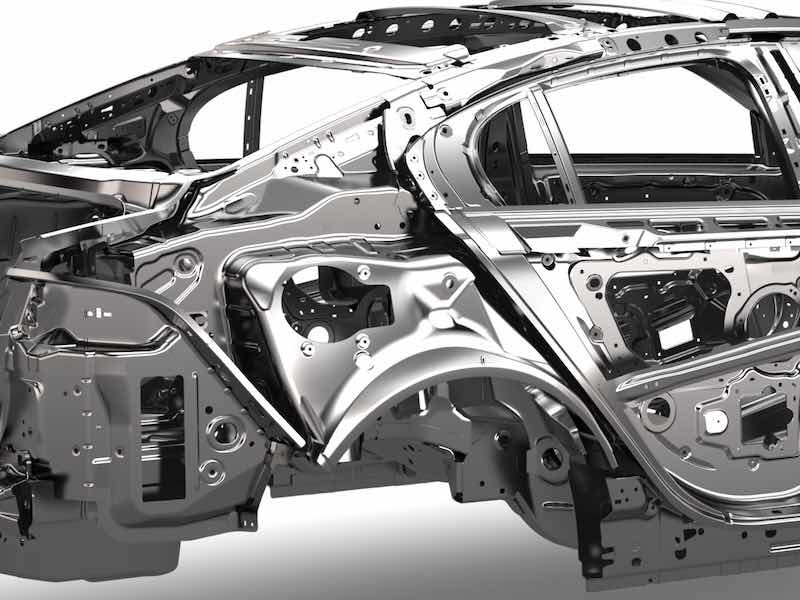 aluminum car frame