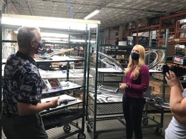 Reliable Plating Works Shines in Behind-the-Scenes TV Interviews